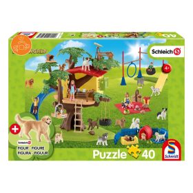   Schmidt Spiele Farm World - Happy dogs, 40 db (56403) Gyerek Kirakó