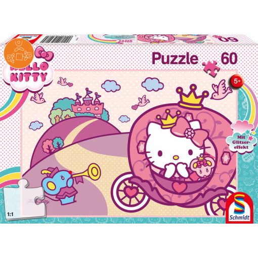 Hello Kitty - Princess Kitty, with glitter-effect 60 db (56407)