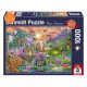 Schmidt Spiele Enchanted dragon kingdom, 1000 db (58966) Kirakó
