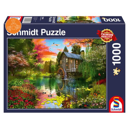  Schmidt Spiele The watermill, 1000 db (58968) Kirakó