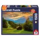  Schmidt Spiele Sunset over the mountain village of Wamberg, 1500 db (58970) Kirakó