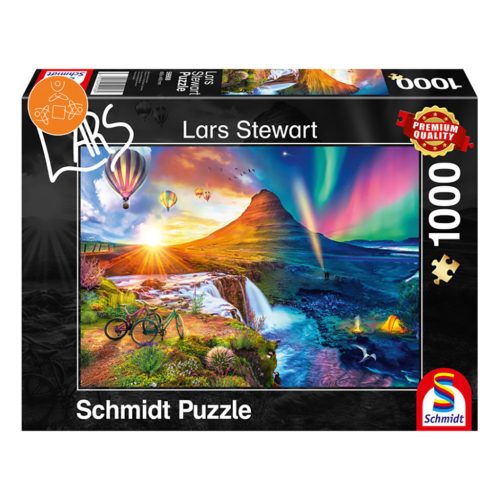 Schmidt Spiele Island, Night and Day, 1000 db (59908)