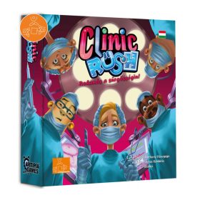   Gamer Café Clinic Rush - Rohanás a sürgősségin! társasjáték 