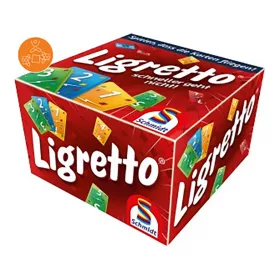   Schmidt Spiele Ligretto kártyajáték - piros (Sérült dobozos!)