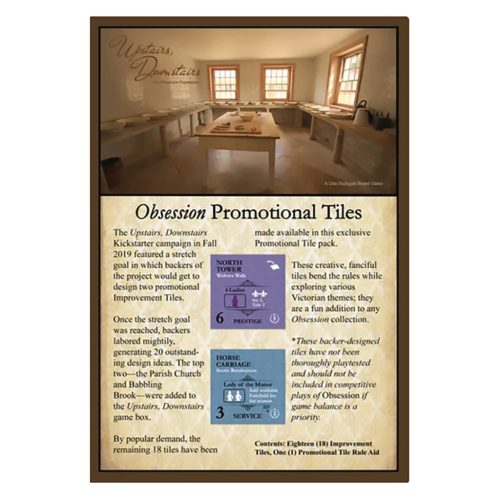 Obsession - Promotional Tiles Exp.