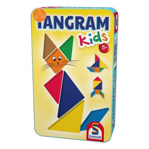 Tangram Kids fémdobozban (51406) (Sérült dobozos!)