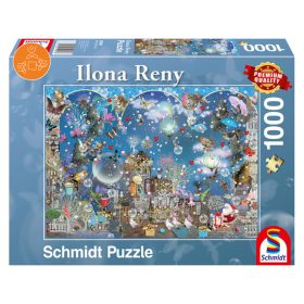   Schmidt Spiele Blue sky of Christmas, 1000 db (59947) Kirakó