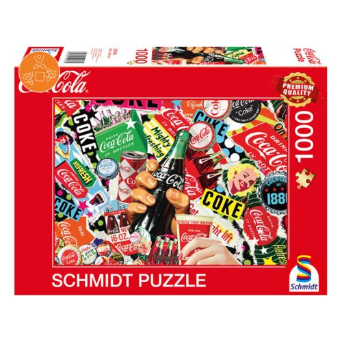 Schmidt Spiele Coca Cola - Coke it is!, 1000 db (59916) Kirakó