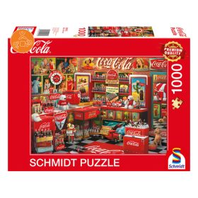   Schmidt Spiele Coca Cola - Nostalgia shop, 1000 db (59915) Kirakó