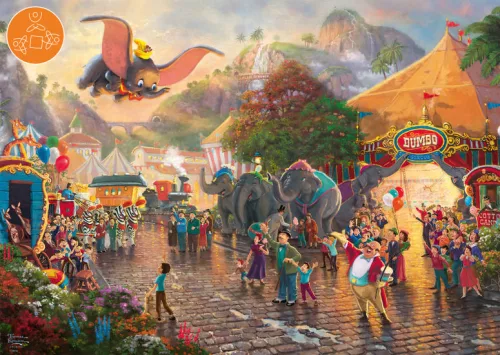Schmidt Spiele Disney, Dumbo 1000 db (59939) Kirakó