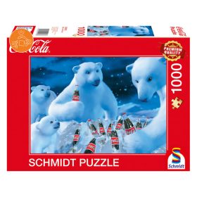   Schmidt Spiele Coca Cola - Polar bears, 1000 db (59913) Kirakó