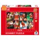  Schmidt Spiele Coca Cola - Santa Claus, 1000 db (59956) Kirakó