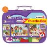  Schmidt Spiele Horse Club, Puzzle-Box, 2x60, 2x100 db (56515) Gyerek Kirakó