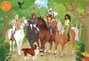  Schmidt Spiele Horse Club, Puzzle-Box, 2x60, 2x100 db (56515) Gyerek Kirakó