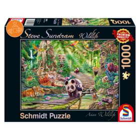 Schmidt Spiele Asian Wildlife, 1000 db (59962) Kirakó