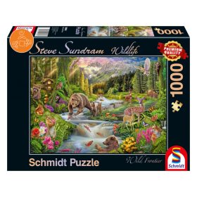 Schmidt Spiele Forest Animals, 1000 db (59964) Kirakó