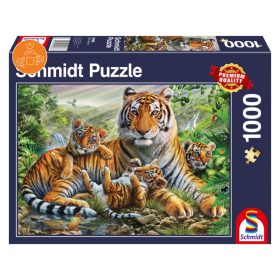 Schmidt Spiele Tiger and Cubs, 1000 db (58986) Kirakó