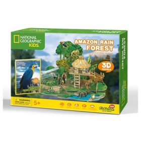 3D puzzle, Amazon őserdő - 67 db