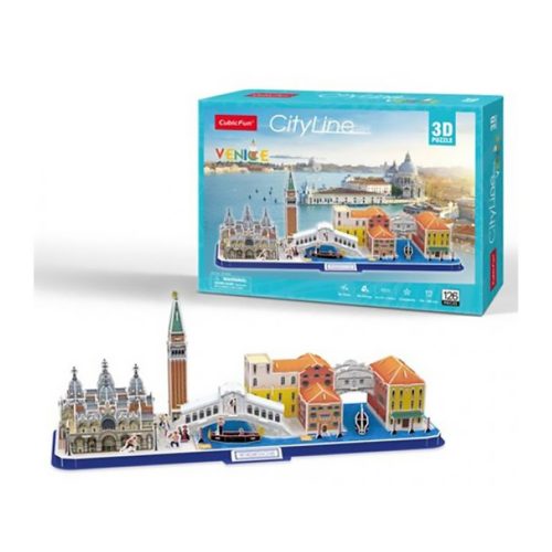  3D puzzle City Line Velence - 126 db