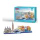  3D puzzle City Line Velence - 126 db