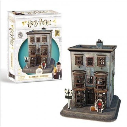 3D puzzle Harry Potter Ollivander pálcaboltja - 66 db