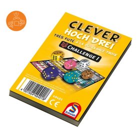 Schmidt Spiele Clever hoch Drei Challenge Block Erw. (49401)