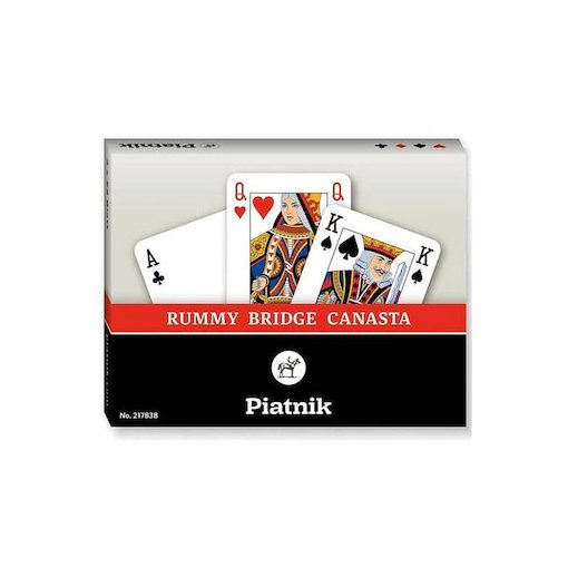 Standard Römi kártyajáték 2*55 lap (217838)