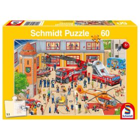   Schmidt Spiele Children's day at the fire station, 60 db (56449) Gyerek kirakó