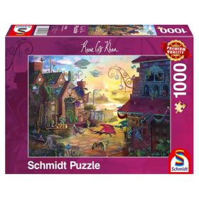 Schmidt Spiele Dragon Mail, 1000 db (57584) Kirakó