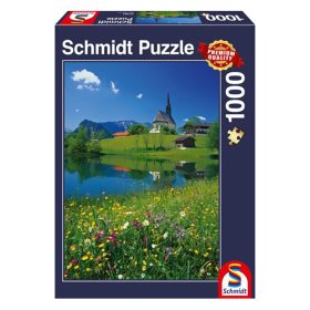   Schmidt Spiele Inzell, Einsiedlhof and St. Nicholas Church, 1000 db (57391) Kirakó