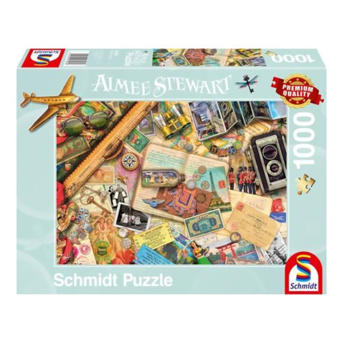  Schmidt Spiele Served up: Travel memories, 1000 db (57581) Kirakó