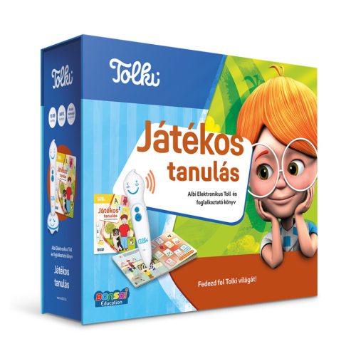  Tolki - Játékos tanulás - interaktív könyv szettben