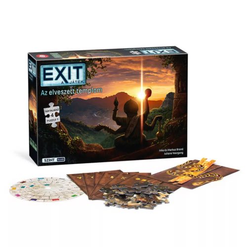  EXIT A játék + Puzzle - Az elveszett templom társasjáték