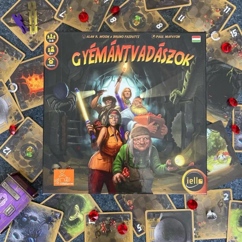 Gamer Café Gyémántvadászok társasjáték (Sérült dobozos!)