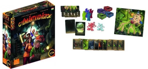 Gamer Café Gyémántvadászok társasjáték (Sérült dobozos!)