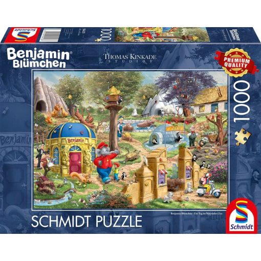 Benjamin Blümchen, Ein Tag im Neustädter Zoo 1000 db (58423) Kirakó