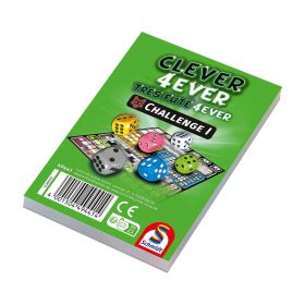   Schmidt Spiele Clever 4ever, Challenge Block, 12 db (49441) Társasjáték 