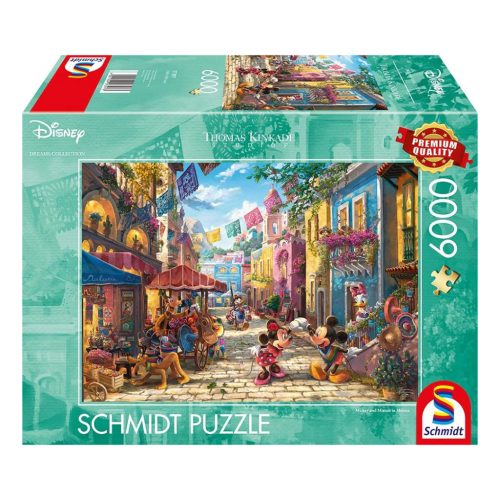 Schmidt Spiele Disney, Mickey & Minnie in Mexico 6000 db (57397) Kirakó 