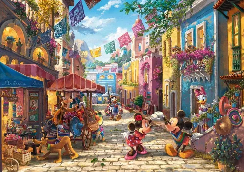 Schmidt Spiele Disney, Mickey & Minnie in Mexico 6000 db (57397) Kirakó 