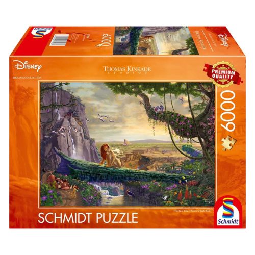  Schmidt Spiele Disney, The Lion King, Return to Pride Rock​ 6000 db (57396) Kirakó 