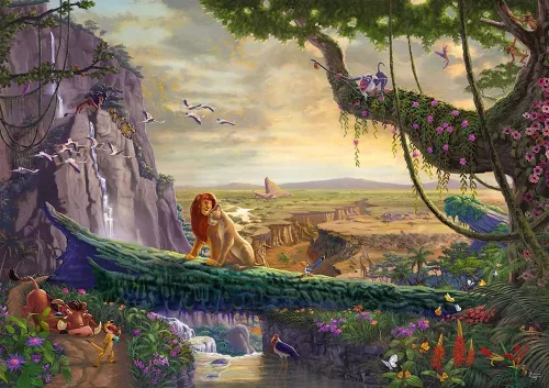 Schmidt Spiele Disney, The Lion King, Return to Pride Rock​ 6000 db (57396) Kirakó 