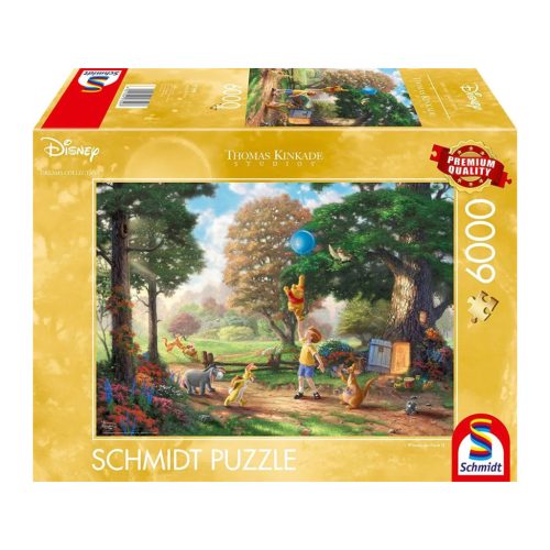  Schmidt Spiele Disney, Winnie Pooh II 6000 db (57399) Kirakó 