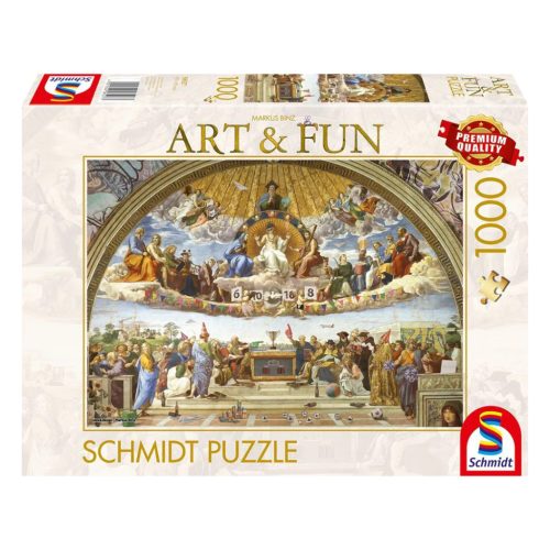  Schmidt Spiele Disputation of the Holy Sacrament 2024 1000 db (58527) Kirakó 