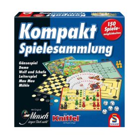   Schmidt Spiele Kompakt-Spielesammlung (49188) Társasjáték 