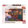  Schmidt Spiele Lakeside cabin with bike 1000 db (58531) Kirakó 