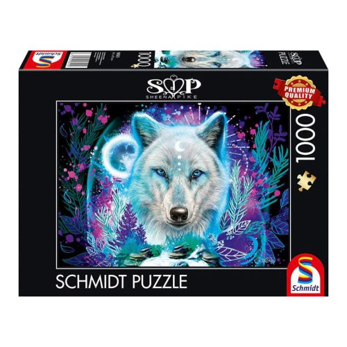  Schmidt Spiele Neon Arctic Wolf 1000 db (58515) Kirakó 