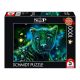  Schmidt Spiele Neon Blue Green Panther 1000 db (58517) Kirakó 