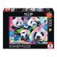 Schmidt Spiele Neon Rainbow Pandas 1000 db (58516) Kirakó 