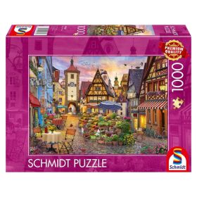   Schmidt Spiele Romantic Bavaria,Rothenburg ob der Tauber 1000 db (59760) Kirakó 