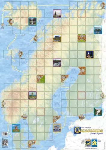 Hans im Glück Carcassonne Térkép - Északi országok (Nordics)